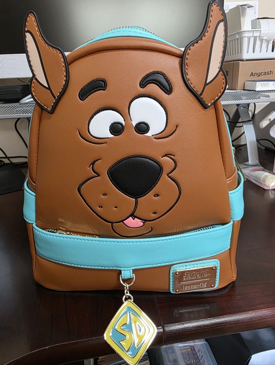 Loungefly Handbags - Loungefly Scooby-Doo Cosplay Mini Backpack with Matching Wallet